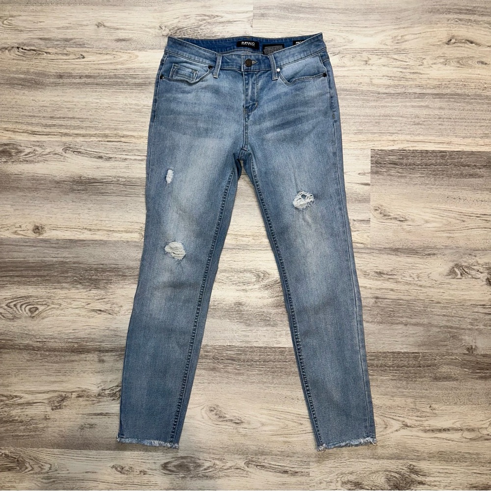 💝Buffalo Jess Rip & Repair Mid-Rise Skinny Women's Jean Size 4 / 27